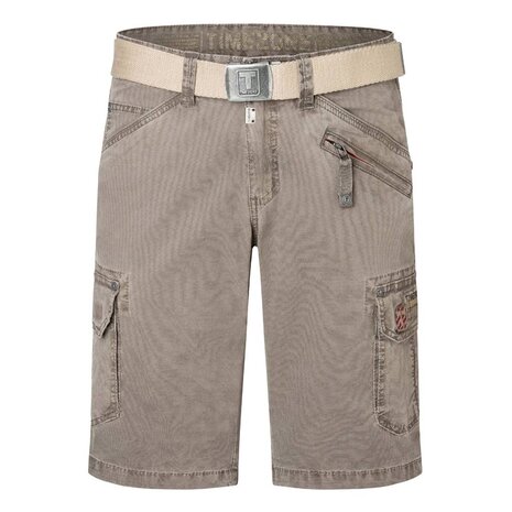 Timezone Regular RykerTZ Washed Beige Shorts Heren Timezone Regular RykerTZ Washed Beige Shorts Heren