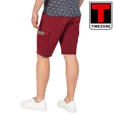 Timezone Regular RykerTZ Washed Red Shorts Heren Timezone Regular RykerTZ Washed Red Shorts Heren