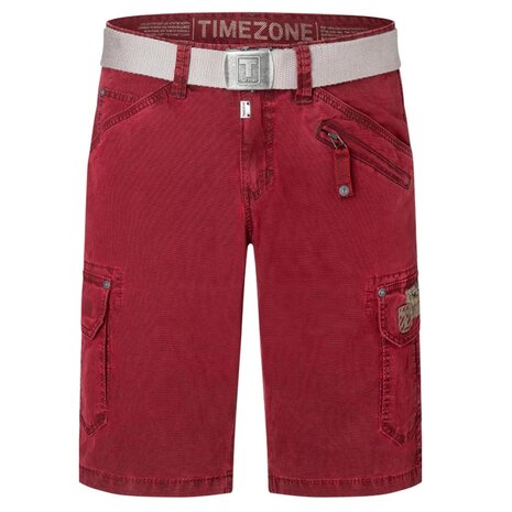 Timezone Regular RykerTZ Washed Red Shorts Heren Timezone Regular RykerTZ Washed Red Shorts Heren