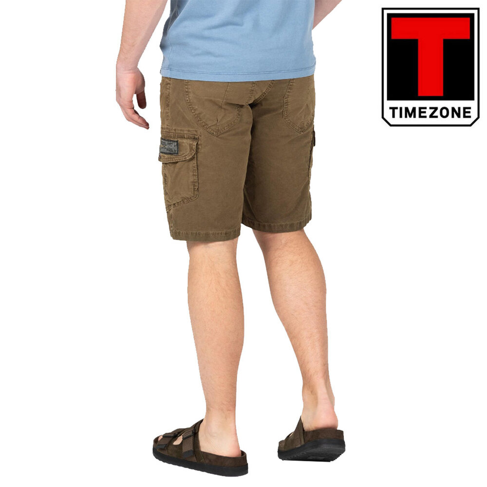 Timezone Regular RykerTZ Washed Ochre Shorts Heren Timezone Regular RykerTZ Washed Ochre Shorts Heren