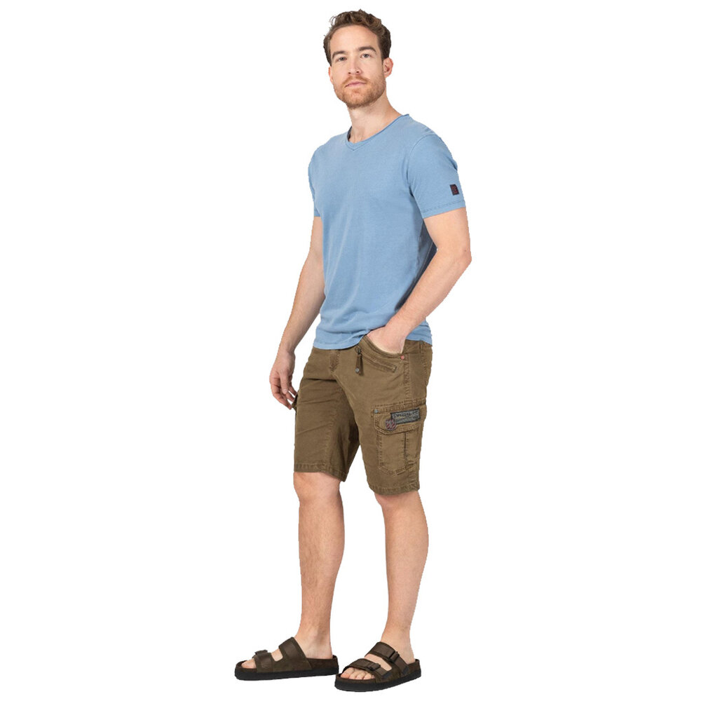 Timezone Regular RykerTZ Washed Ochre Shorts Heren Timezone Regular RykerTZ Washed Ochre Shorts Heren