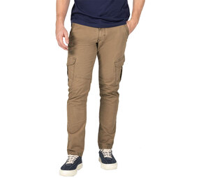 Timezone Regular NiklasTZ Washed Beige Cargobroek Heren Timezone Regular NiklasTZ Washed Beige Cargobroek Heren