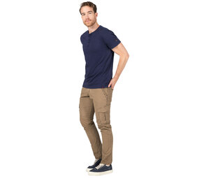 Timezone Regular NiklasTZ Washed Beige Cargobroek Heren