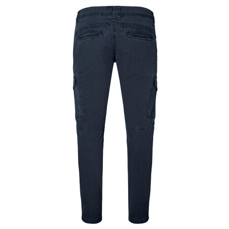 Timezone Regular NiklasTZ Washed Ink Blue Cargobroek Heren Timezone Regular NiklasTZ Washed Ink Blue Cargobroek Heren