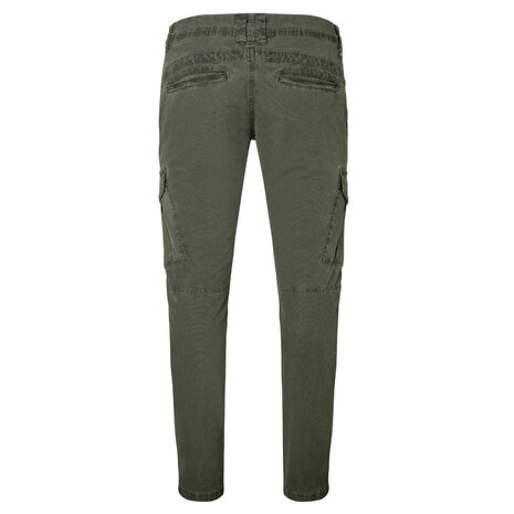 Timezone Regular NiklasTZ Washed Leave Green Cargobroek Heren Timezone Regular NiklasTZ Washed Leave Green Cargobroek Heren