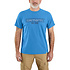 Force Relaxed Fit Graphic Engineer Blue Heather T-Shirt Heren Force Relaxed Fit Graphic Engineer Blue Heather T-Shirt Heren