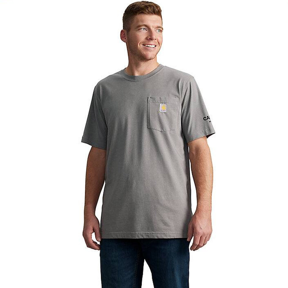 Carhartt Relaxed Fit LW Car Graphic Ash Heather T-Shirt Heren