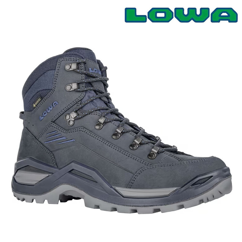 Lowa Renegade Evo GTX Mid Navy Blue Wandelschoenen Heren Lowa Renegade Evo GTX Mid Navy Blue Wandelschoenen Heren