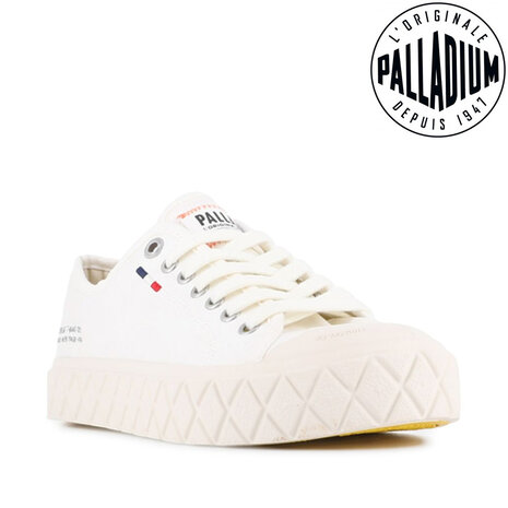 Palladium Ace Canvas Organic Star White Wandelschoenen Palladium Ace Canvas Organic Star White Wandelschoenen