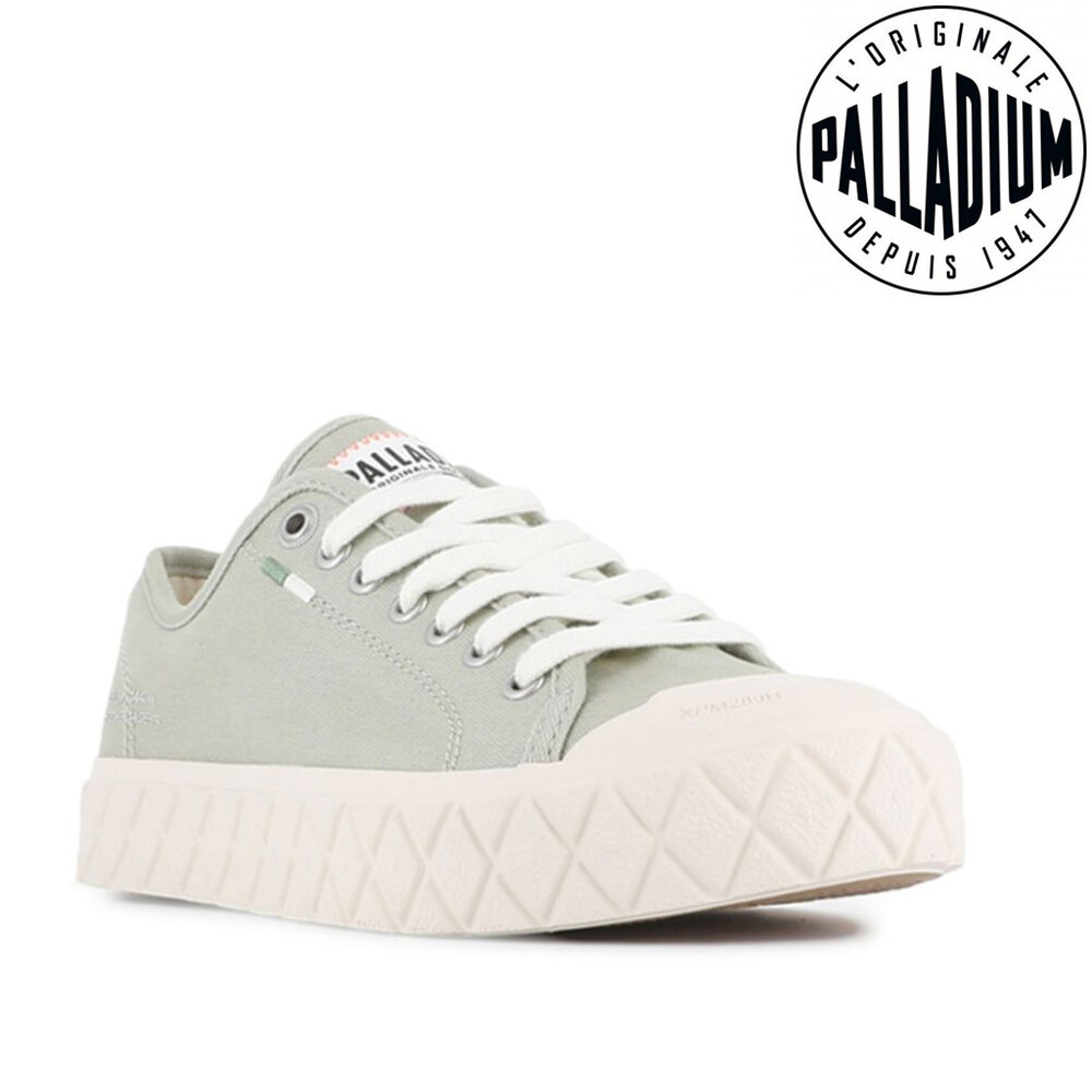 Palladium Ace Canvas Organic Abbey Stone Wandelschoenen Palladium Ace Canvas Organic Abbey Stone Wandelschoenen