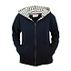 Breton Stripe Classic Cardigan Navy Maritiem Vest Heren Breton Stripe Classic Cardigan Navy Maritiem Vest Heren