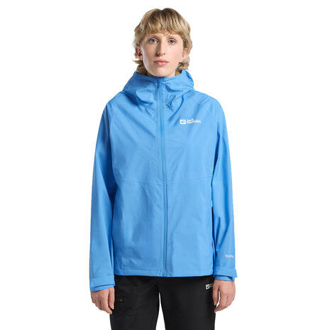 Jack Wolfskin Prelight 2.5L LT Mid Blue Jacket Dames Jack Wolfskin Prelight 2.5L LT Mid Blue Jacket Dames