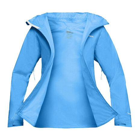 Jack Wolfskin Prelight 2.5L LT Mid Blue Jacket Dames Jack Wolfskin Prelight 2.5L LT Mid Blue Jacket Dames