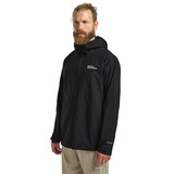 Jack Wolfskin Prelight 2.5L LT Black Regenjas Heren Jack Wolfskin Prelight 2.5L LT Black Regenjas Heren