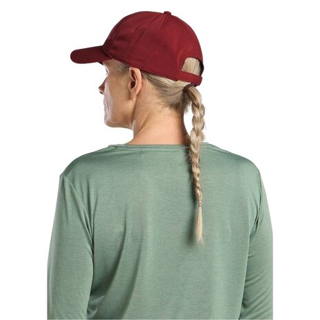 Jack Wolfskin Baseball Cap Deep Ruby Pet