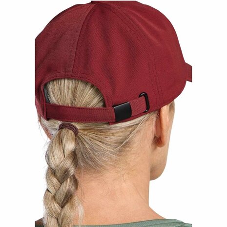 Jack Wolfskin Baseball Cap Deep Ruby Pet