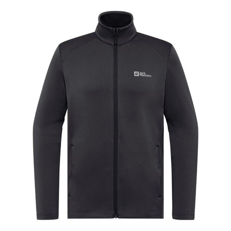 Jack Wolfskin Kolbenberg Full Zip Phantom Fleece Jack Heren Jack Wolfskin Kolbenberg Full Zip Phantom Fleece Jack Heren