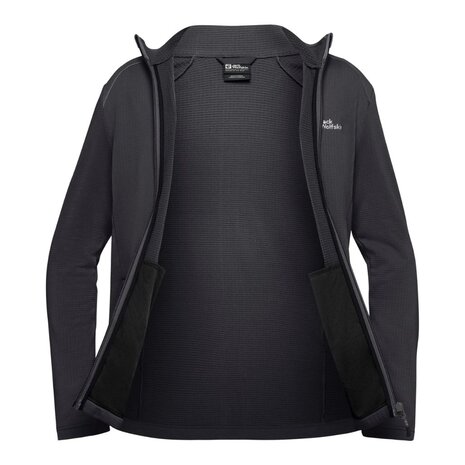 Jack Wolfskin Kolbenberg Full Zip Phantom Fleece Jack Heren Jack Wolfskin Kolbenberg Full Zip Phantom Fleece Jack Heren
