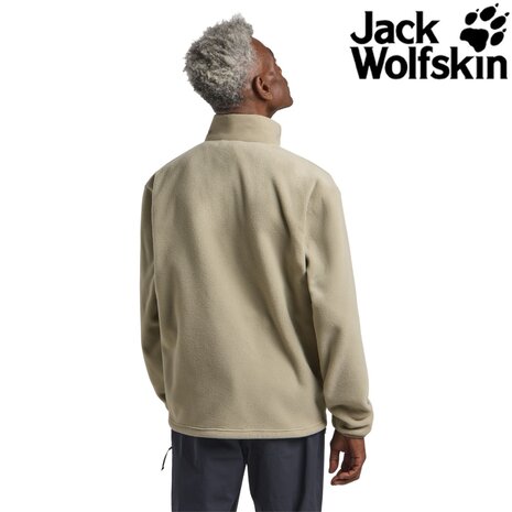 Jack Wolfskin Sumetro Full Zip Stone Fleece Jack Heren Jack Wolfskin Sumetro Full Zip Stone Fleece Jack Heren