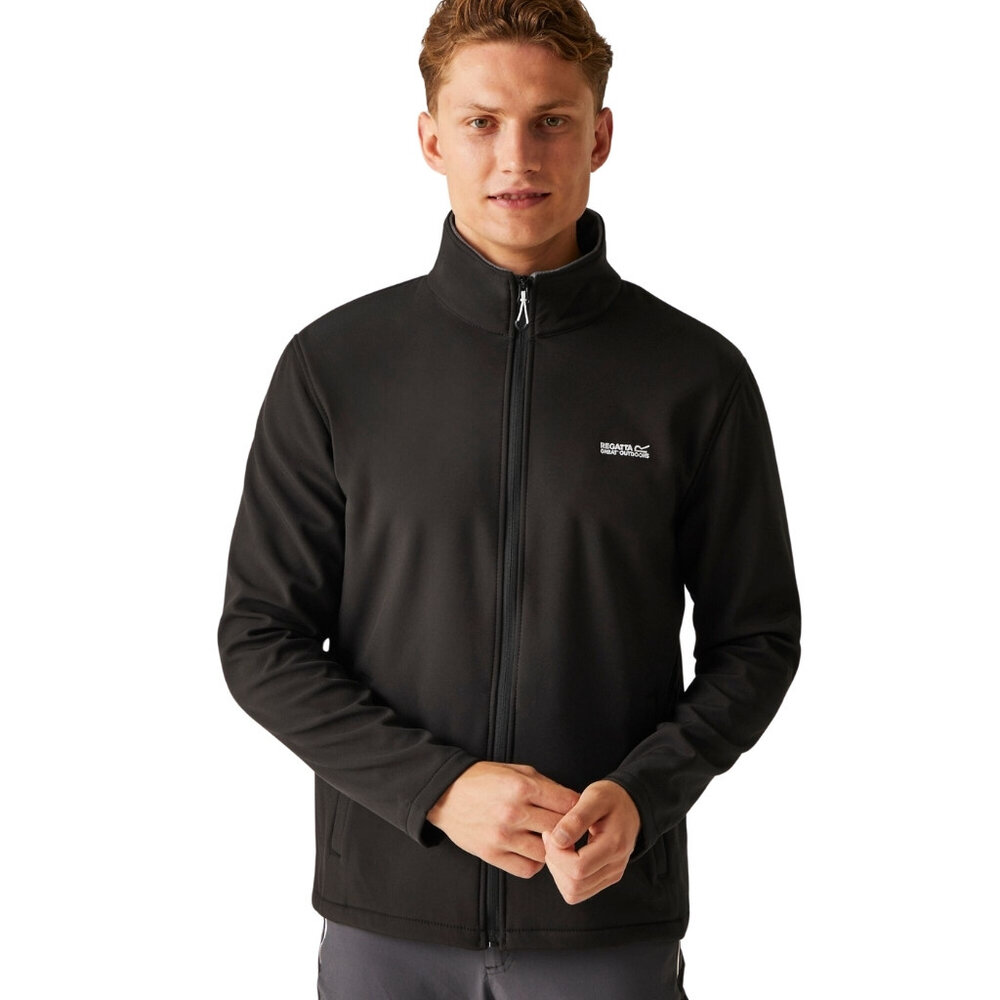 Regatta Cera Black Softshell Jas Heren