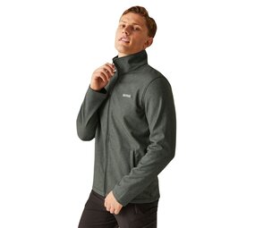 Regatta Cera V Seal Grey Marl Softshell Jas Heren Regatta Cera V Seal Grey Marl Softshell Jas Heren