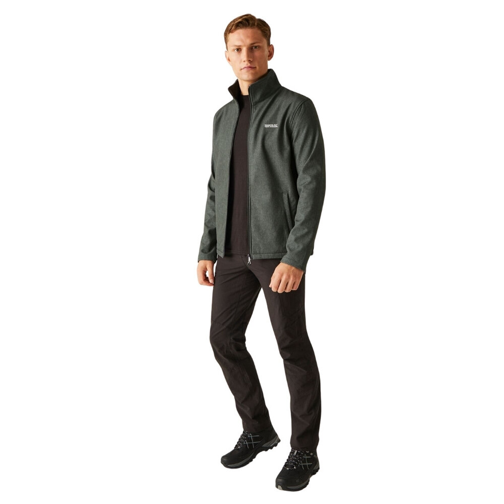 Regatta Cera Seal Grey Marl Softshell Jas Heren