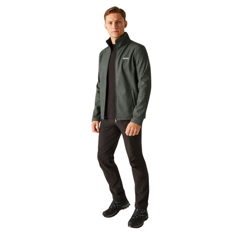 Regatta Cera Seal Grey Marl Softshell Jas Heren