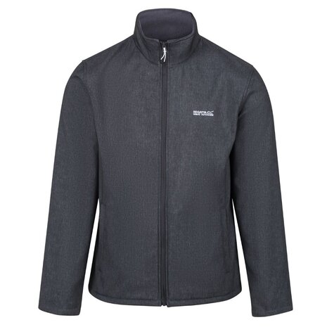 Regatta Cera Seal Grey Marl Softshell Jas Heren