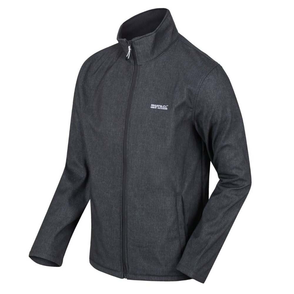 Regatta Cera Seal Grey Marl Softshell Jas Heren