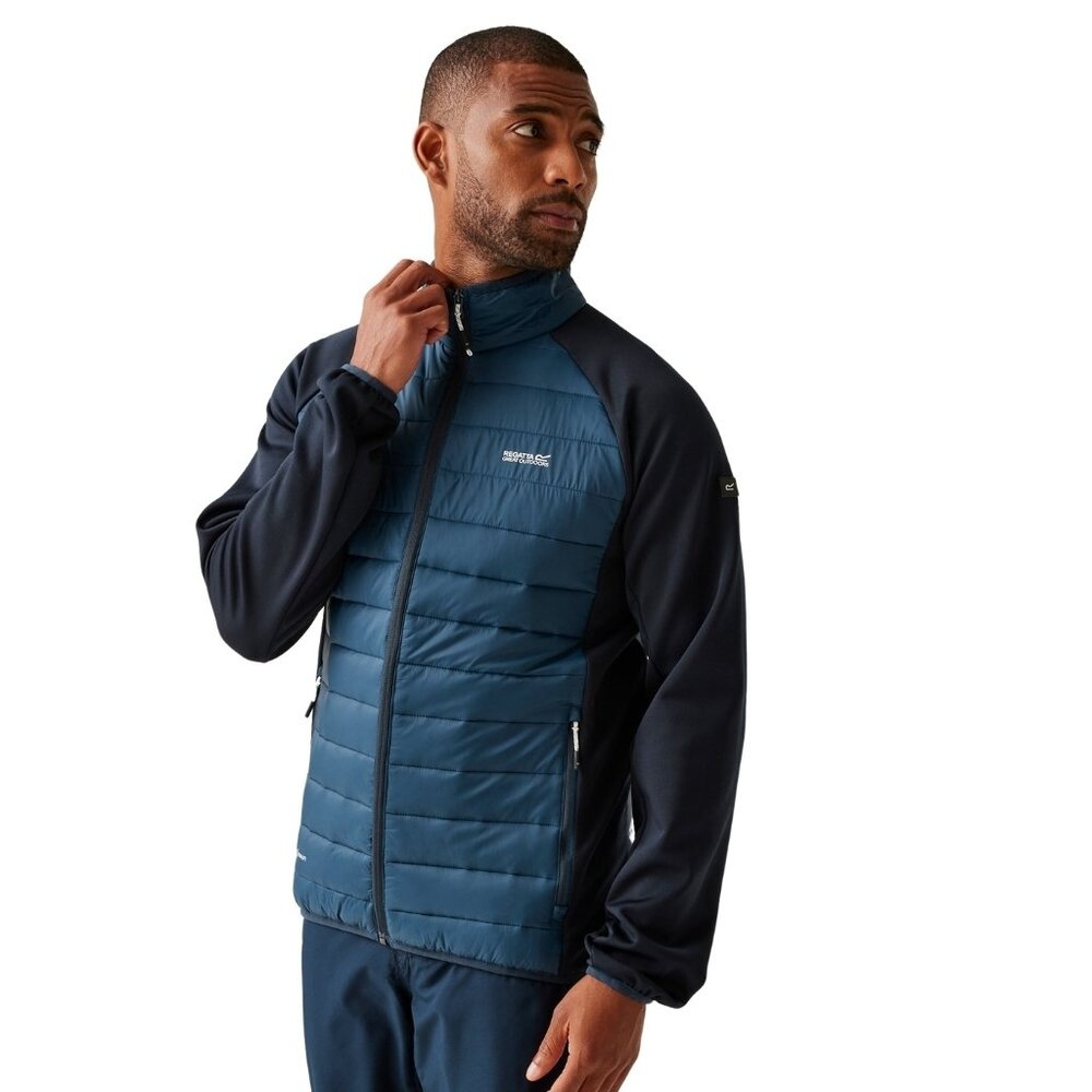 Regatta Clumber IV Hybrid Moonlight Denim/Navy Zomerjas Heren Regatta Clumber IV Hybrid Moonlight Denim/Navy Zomerjas Heren