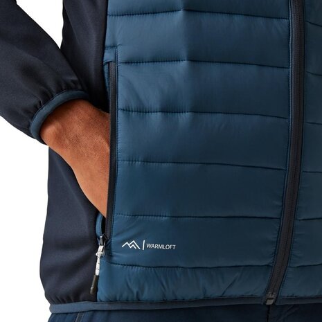 Regatta Clumber IV Hybrid Moonlight Denim/Navy Zomerjas Heren Regatta Clumber IV Hybrid Moonlight Denim/Navy Zomerjas Heren