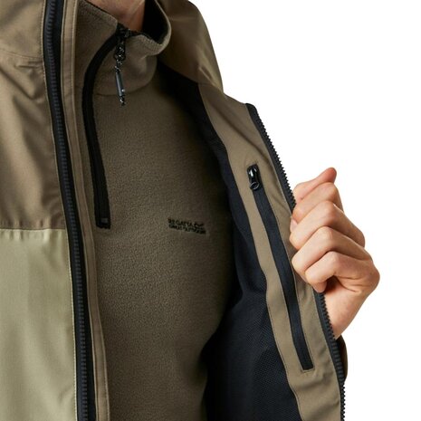 Regatta Bosfield III Golden Sand/Treetop Outdoorjas Heren Regatta Bosfield III Golden Sand/Treetop Outdoorjas Heren