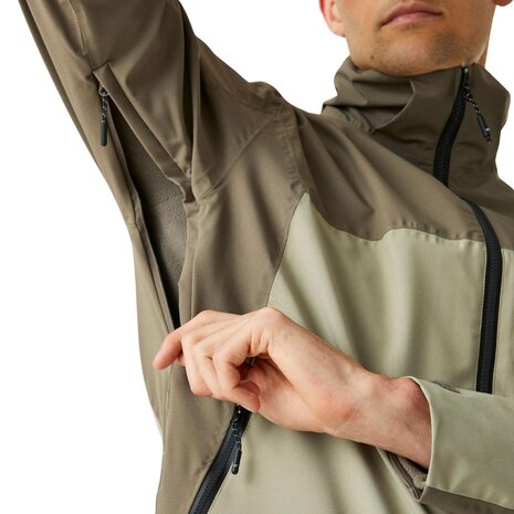 Regatta Bosfield III Golden Sand/Treetop Outdoorjas Heren Regatta Bosfield III Golden Sand/Treetop Outdoorjas Heren