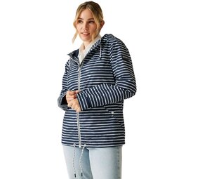 Regatta Bayletta II Navy White Painterly Stripe Zomerjas Dames Regatta Bayletta II Navy White Painterly Stripe Zomerjas Dames