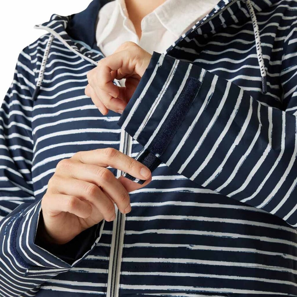 Regatta Bayletta II Navy White Painterly Stripe Zomerjas Dames Regatta Bayletta II Navy White Painterly Stripe Zomerjas Dames