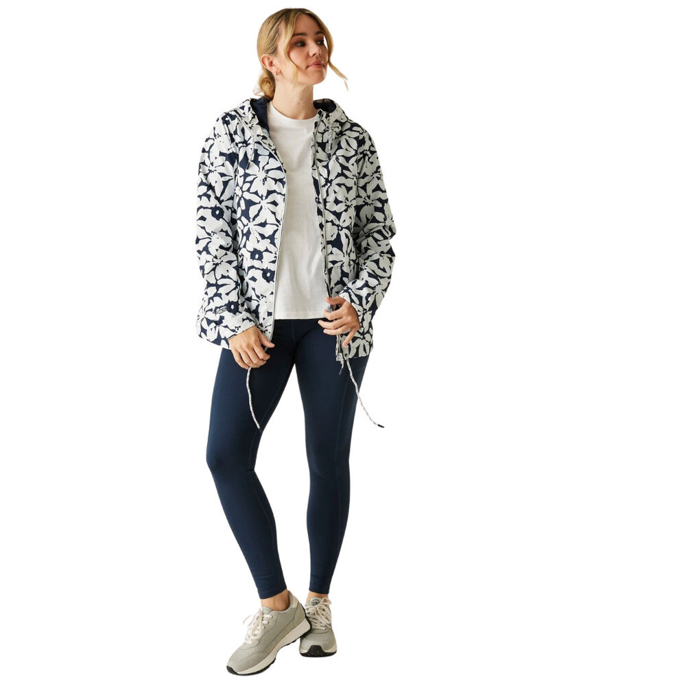 Regatta Bayletta II Navy White Floral Zomerjas Dames Regatta Bayletta II Navy White Floral Zomerjas Dames