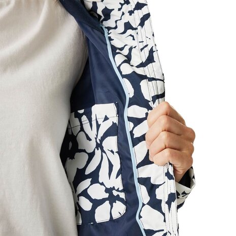 Regatta Bayletta II Navy White Floral Zomerjas Dames Regatta Bayletta II Navy White Floral Zomerjas Dames