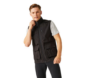 Regatta Travel Light Packaway Black Bodywarmer Heren Regatta Travel Light Packaway Black Bodywarmer Heren