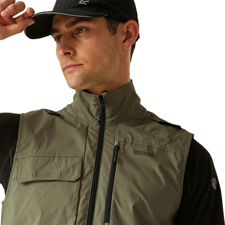 Regatta Travel Light Packaway Treetop Bodywarmer Heren