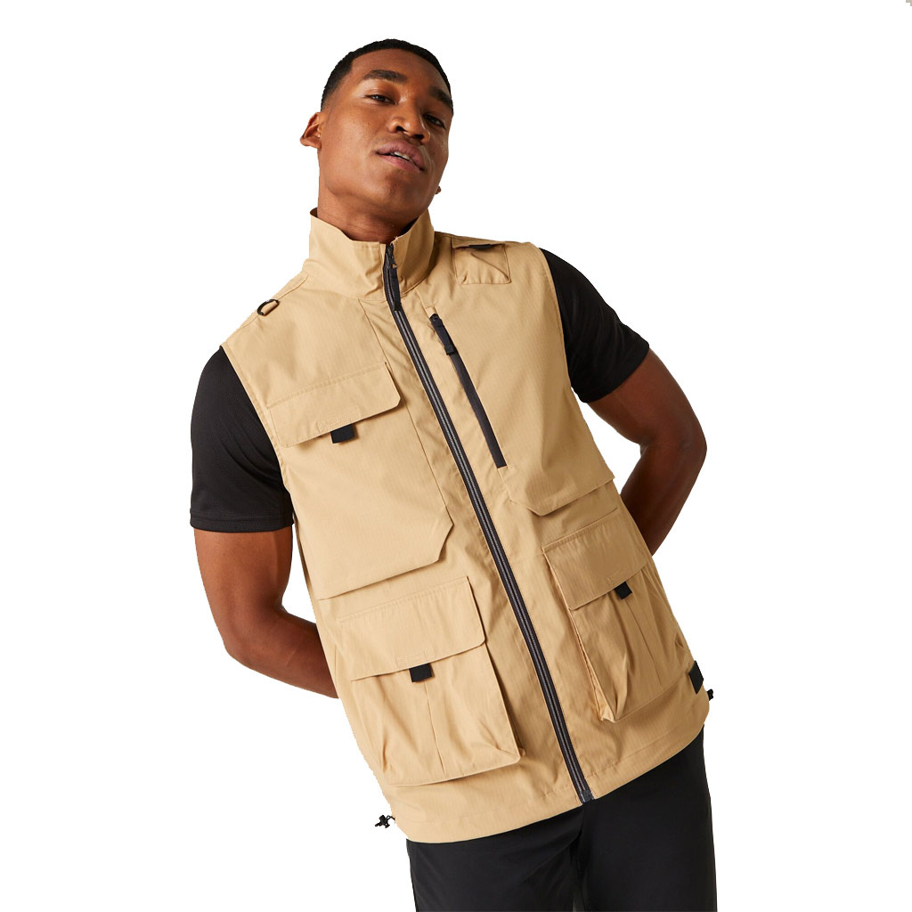 Regatta Mens Travel Light Pack Away Sneldrogende Utility Bodywarmer Gilet