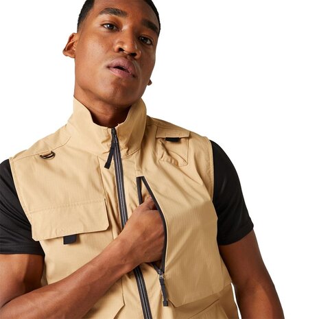 Regatta Travel Light Packaway Oat Bodywarmer Heren