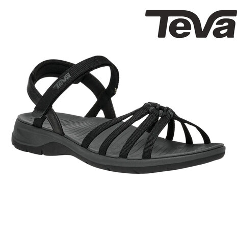 Teva Tirra Traveler Black Sandalen Dames