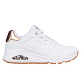 Skechers Uno Golden Air White Wandelsneakers Dames Skechers Uno Golden Air White Wandelsneakers Dames