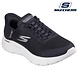 Skechers Slip-Ins Go Walk Flex Grand Entry Black White Wandelsneakers Dames Skechers Slip-Ins Go Walk Flex Grand Entry Black White Wandelsneakers Dames