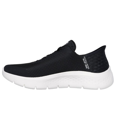 Skechers Go Walk Flex Grand Entry Black White Wandelsneakers Dames Skechers Go Walk Flex Grand Entry Black White Wandelsneakers Dames