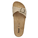 Scholl Estelle Suede Beige Slippers Dames Scholl Estelle Suede Beige Slippers Dames