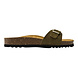 Scholl Estelle Suede Khaki Slippers Dames Scholl Estelle Suede Khaki Slippers Dames