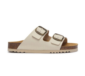 Scholl Josephine Synth Ivory Sandalen Dames Scholl Josephine Synth Ivory Sandalen Dames