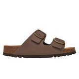 Scholl Josephine Synth Nubuck Brown Sandalen Dames