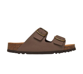Scholl Josephine Synth Nubuck Brown Sandalen Dames Scholl Josephine Synth Nubuck Brown Sandalen Dames